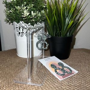 Polymer clay earrings